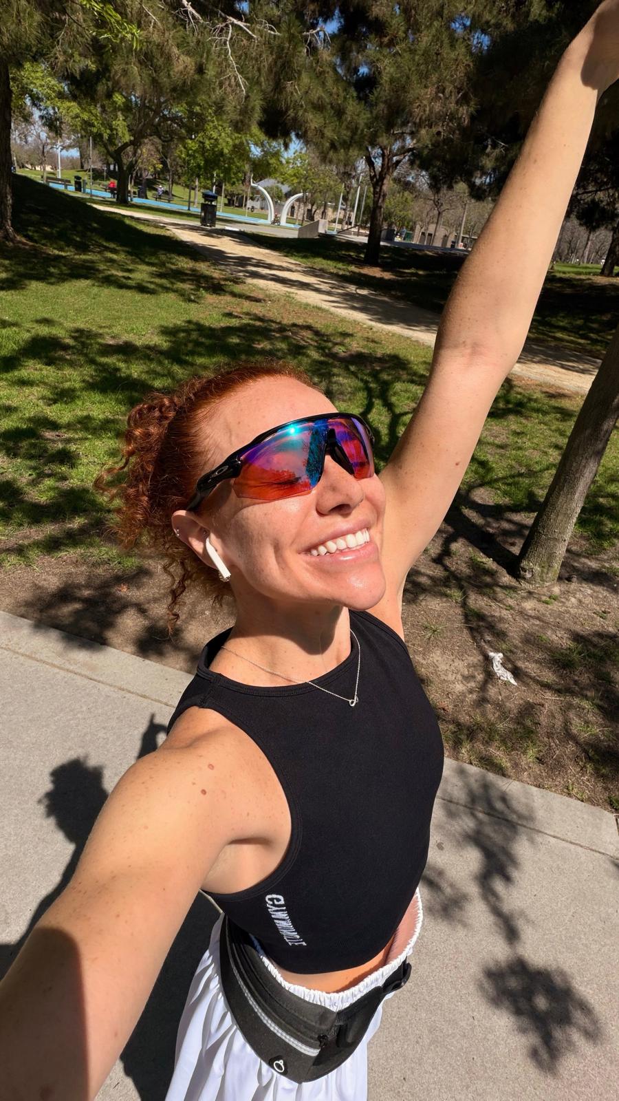 Oakley sunglasses selfie